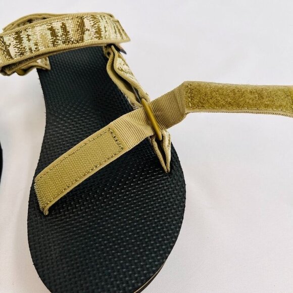 TEVA Universal Sandal In Iridescence Olive Women's Size 10 Flatform Hook & Loop - Picture 14 of 15